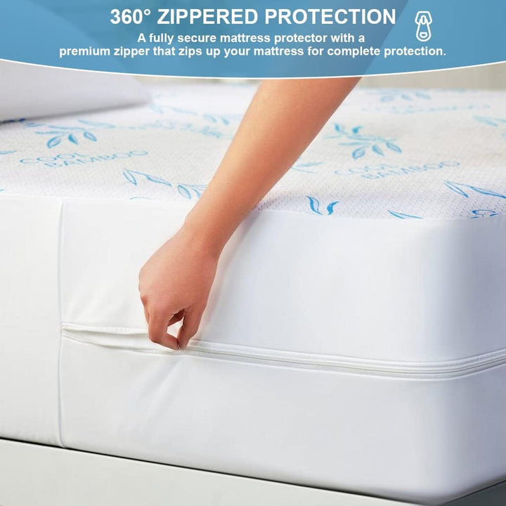 Cooling Bamboo Mattress Protector – Kova Harper